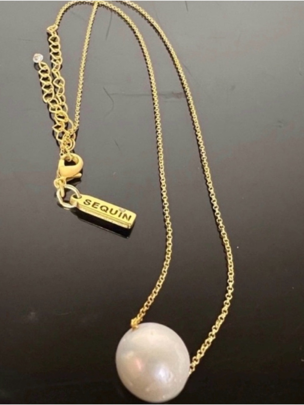 Sequin RAYA CHARM CHOKER NECKLACE